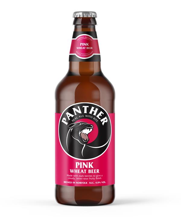 Pink Panther Wheat Beer From Panther Brewery